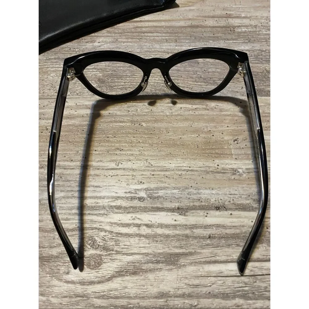 Zigi + Marais Little Black Bling Reader Blue Light Blocking  Eye Glasses
